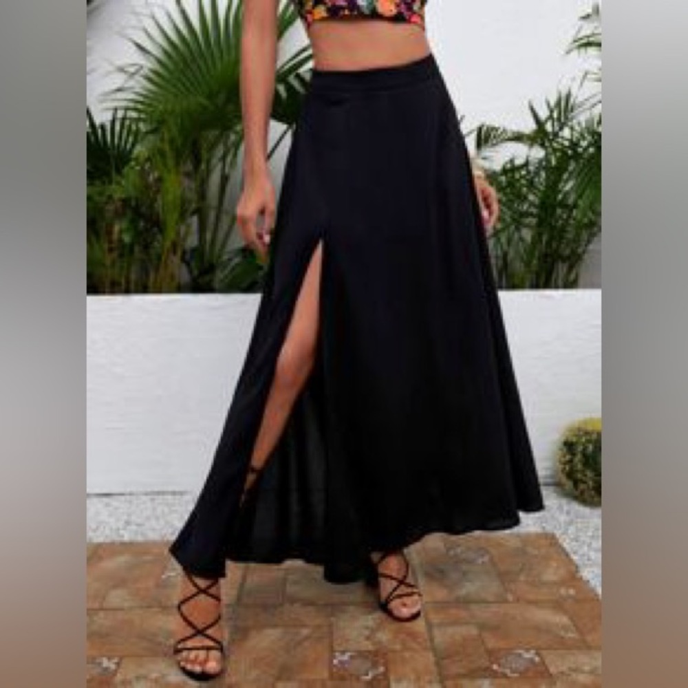 Black Maxi Skirt